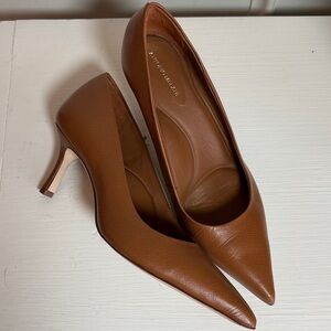 ANTONIO MELANI Tan Pointed Toe Heels